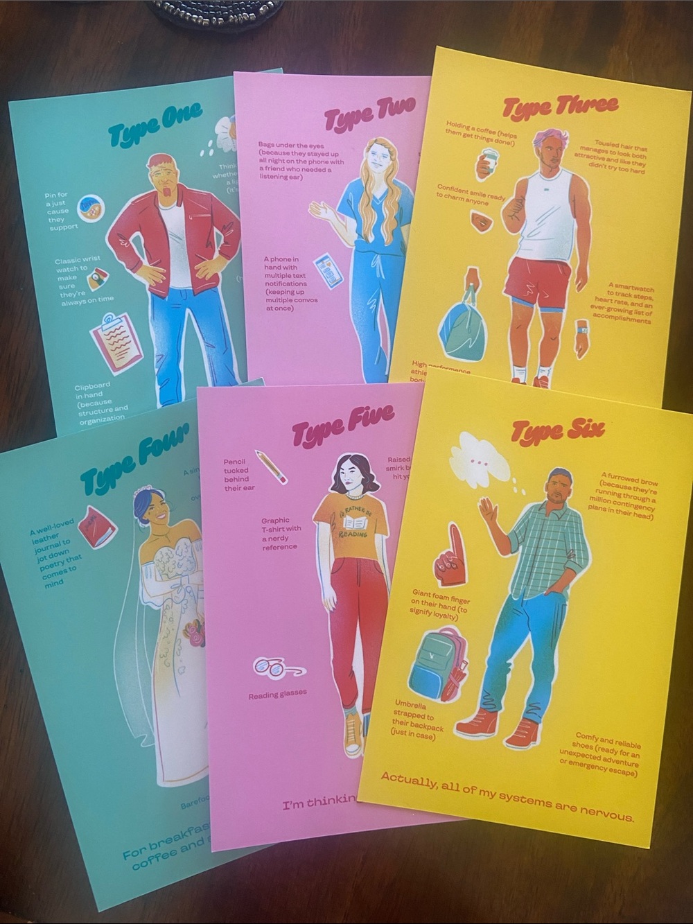 Enneagram Postcard Lot Brand New